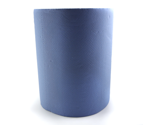 Putzpapier - Rolle Blau | 36 x 30cm, 2-lagig,, 1.000 Blatt