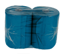 Putzpapier - Rolle Blau | 36 x 30 cm, 3-lagig, 1.000 Blatt